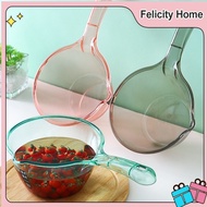 1pc Transparent Water Scoop Plastic Water Scoop Kitchen Water Scoop