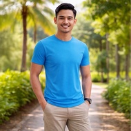 ROO Plain Round Neck Quick Dry T-Shirt