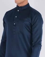 Baju Melayu Navy Blue by ADNAA