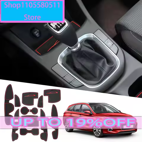For Hyundai I30/ I30 N/ I30 N Line 2017-2024 Car Door Groove Mat Anti-slip Slot Pad Auto For Hyundai