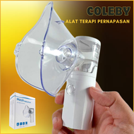 COLEBY Alat Terapi Pernapasan Handheld Nebulizer Atomizer Rechargeable alat bantu pernapasan sesak n