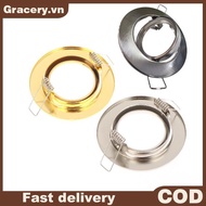 null 1 Set Round Fixture Adjustable Downlight Led Holders Cutout For Bulb Holder Recessed LED Spot L