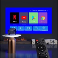 Projector Smart Projector A10 4K Android 12.0 LCD 4K Mini Projector WiFi + Bluetooth5.0 With Netflix
