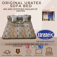 ♞,♘,♙Uratex Sofa Bed Full Double Size With Free Pillow (6x54x73)