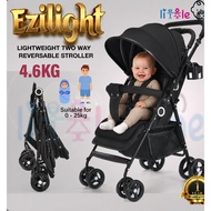 NEW STROLLER LITTLE ONE BABY EZILIGHT STROLLER ONE WAY / TWO WAY, FOLDABLE, NEWBORN TILL MAX 25KG, L
