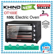 ** Free Bubble Wrap ** Khind 100L Electric Oven OT100/OT100E