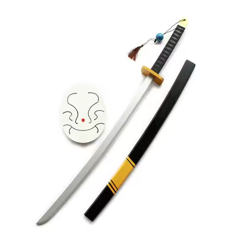 That Time I Got Reincarnated as a Slime Rimuru Tempest's Mask and Sword Katana Cosplay Prop