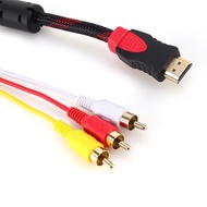 HDMI To AV Hd Conversion Cable 3RCA 1.5m