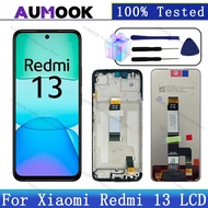 For Xiaomi Redmi 13 LCD Display 2404ARN45A 24040RN64Y Touch Screen Digitizer For Redmi 13 5G 2406ERN