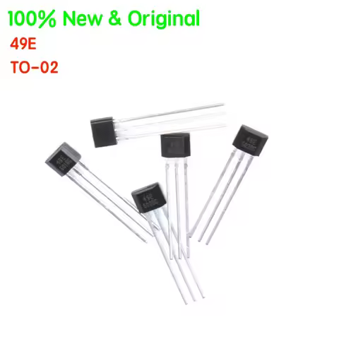 10PCS/LOT 49E S49E OH49E SS49E Hall Element Hall Effect Sensor Linear Switch 100% New & Original