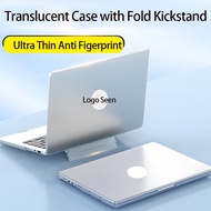 Matte Stand case for 2025 Macbook Air M4 M1 M2 2023 pro 13 14 inch A2681 case with Stand funtion Mat