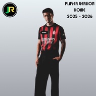 Player version jersey milan home 2025 2026