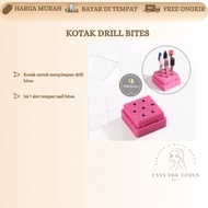 MATA 7-SLOT File STORAGE BOX / DRILL Bits BOX / Nail GEL ART File BOX