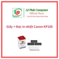 Canon KP108IN Thermal Paper and Ink - For Canon CP720, CP820, CP910, CP1000,CP1200,CP1300,CP1500