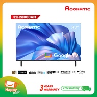 ใหม่ Aconatic ทีวี 32 นิ้ว LED HD Google TV รุ่น 32HS1000AN ระบบปฏิบัติการ Google/Netflix & Youtube
