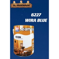 1 LITRE SEAMASTER ICON HIGH GLOSS FINISH (CAT MINYAK) (6227 WIRA BLUE)
