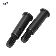YRBWDEN 2Pcs/Set RC Front Wheel Axle, 23mm High Strength RC Car Wheel Shaft, RC Upgrades Parts Black