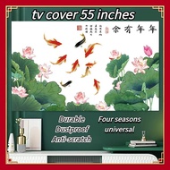 60/65inch cover for tv Modern Simple tv cover 32 inch/Durable Dustproof tv cover 42 inch flat screen
