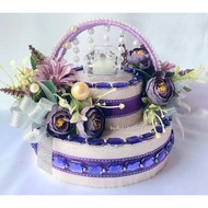 HANTARAN BEKAS CINCIN SET PURPLE | DULANG HANTARAN | CINCIN |
