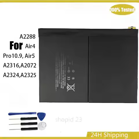 New Battery 3.8V/7606mAh A2288 Battery For ipad Air 4 pro 10 .9 Air4 Air5A2316,A2072A2324,A2325 Tabl