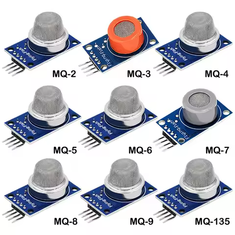 Detection Methane Smoke Liquefied Gas Sensor Module MQ-135 MQ-2 MQ-3 MQ-4 MQ-5 MQ-6 MQ-7 MQ-8 MQ-9 f