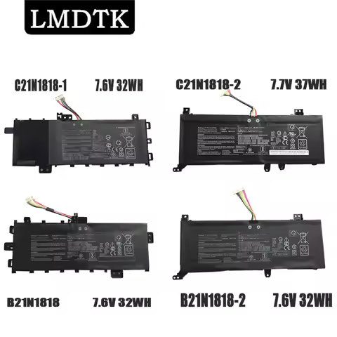 LMDTK New B21N1818 B21N1818-2 B21N1818-3 C21N1818-1 C21N1818-2 Laptop Battery For ASUS VivoBook 15 X