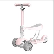 JK KOREA - 三合一兒童滑板車(粉色)J0235