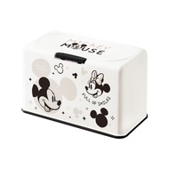 收納王妃 - 迪士尼 Disney【米奇米妮】50入口罩收納盒 衛生紙盒 濕紙巾盒 塑膠收納 內建彈簧自動向上