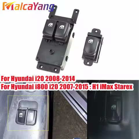 High Quality Power Window Lifter Control Switch Button For Hyundai i800 i20 H1 iMax Starex 2007-2015