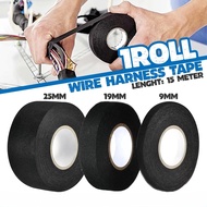 3H 15M Fireproof Automotive Tape Wiring Car Wire Bandage / Fabric Harness Automotive Tape
