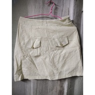 Green Skirt With Glitter