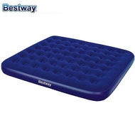 Bestway Air Bed Flocking Air Bed Household Air Mattress Outdoor Camping Portable Air Cushion