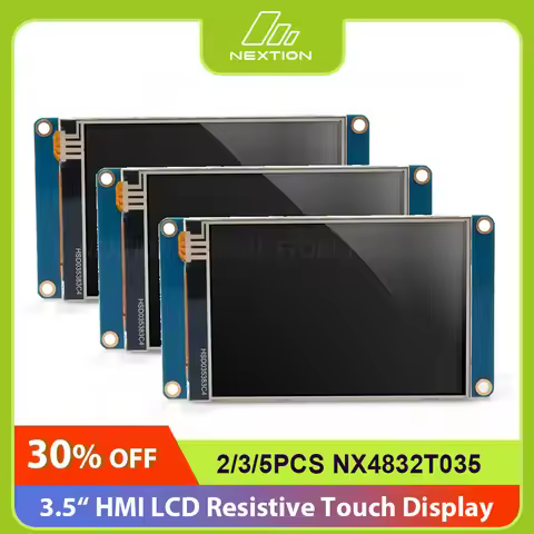 Nextion NX4832T035 - Full-color 3.5" HMI Inteligent Resistive Touch Screen Board UASRT TFT LCD Modul