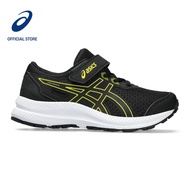 ASICS Kids CONTEND 8 Pre-School Running Shoes in Black/Bright Yellow