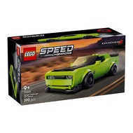 LEGO 77237 Speed Champions Dodge Challenger SRT Hellcat Sports Car Building Toy Set (390 Pieces)