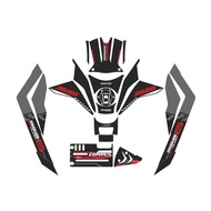For ZONTES 368G 368 G 2026 Motorcycle Fuel Tank Sticker Body Decoration Sticker Anti-slip Thickened 