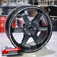 Velg Te37 Ultra Rays Volk Racing Mobil Brio Jazz City Yaris Swift Karimun Ring 15 Pcd 4x100