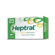 HEPTRAL 500MG TAB 20S/HEPTRAL 400MG TAB 30S