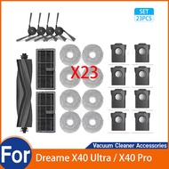 For Dreame X40 Ultra / X40 Pro Combination Pack Parts （23 PCS）