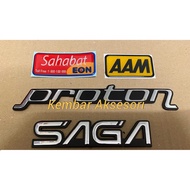 emblem proton saga iswara sticker sahabat eon dan aam