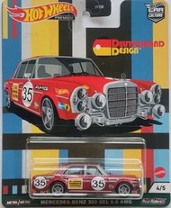 🔥🇺🇸美版🔥Hot Wheels Hotwheels Premium Car Culture Deutschland Design Mercedes-Benz 300 SEL 6.8 AMG Real