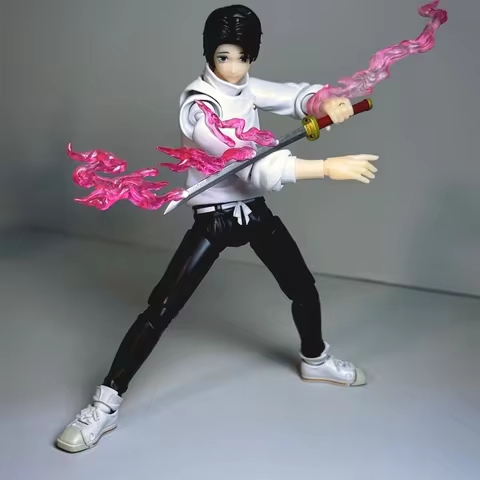 Handmade 1/12 Soldier Okkotsu Yuta Curse Power Sword Qi Special Effects Hand Shaped Accessories For 