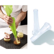 French MATFER Transparent Flower Nozzle Long Tubular 10cm baking104 MT 167180