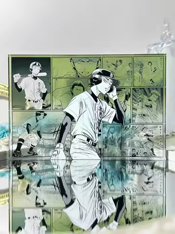 Ace of Diamond Acrylic Stand Block Sawamura Eijun Anime HOBBY Goods Gift Animation Derivatives