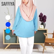 (30-140KG) Tudiaa SAFFIYA Tshirt Jersey Sukan For Muslimah Plus Size