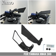 กระจกข้างปีกมองหลัง XMAX V2 XMAX XMAX อะลูมิเนียมอัลลอย CNC V3สะท้อนความละเอียดสูงสำหรับ YAMAHA XMAX