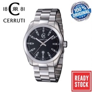 Cerruti 1881 Men's Tradizione Classico 3Hd Stainless Steel Watch CT100281X03【Ready Stock】