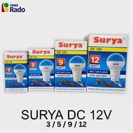 CAHAYA 12V DC LED Light 3w Battery 5w/ 9w/ 12w Solar Clear/ - White Light