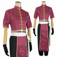 HOLOUN Blue Lock Anime Ness Cosplay Costume Kung Fu Tang Suit Halloween