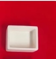 High Purity Rectangular Alumina Ceramic Corundum Crucible 50x40x20mm 99.5% Al2O3/Ceramic Crucible Al